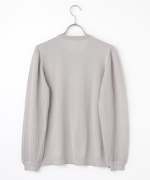 pierre cardin signe / ピエール・カルダン シーニュ カーディガン・ボレロ | ﾚｰｼｰ袖CD | 詳細2