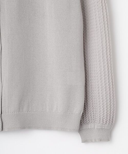 pierre cardin signe / ピエール・カルダン シーニュ カーディガン・ボレロ | ﾚｰｼｰ袖CD | 詳細4