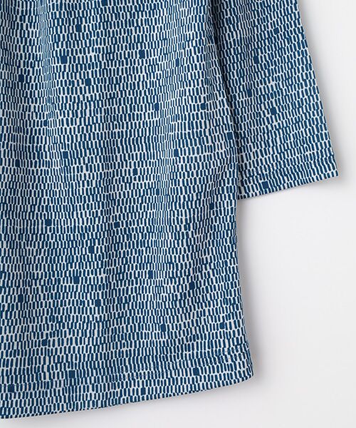 pierre cardin signe / ピエール・カルダン シーニュ カットソー | ﾌﾞﾛｯｸ幾何柄CS | 詳細4