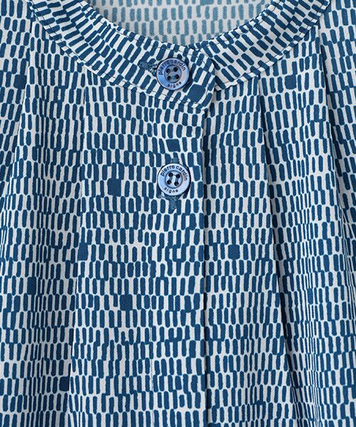 pierre cardin signe / ピエール・カルダン シーニュ カットソー | ﾌﾞﾛｯｸ幾何柄CS | 詳細5