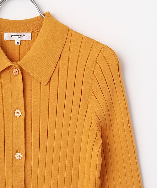 pierre cardin signe / ピエール・カルダン シーニュ カーディガン・ボレロ | リブニットカーディガン | 詳細3