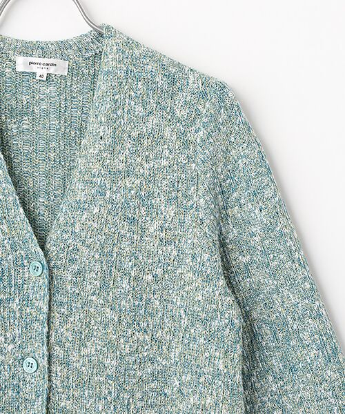 pierre cardin signe / ピエール・カルダン シーニュ カーディガン・ボレロ | ミックス調カーディガン | 詳細4