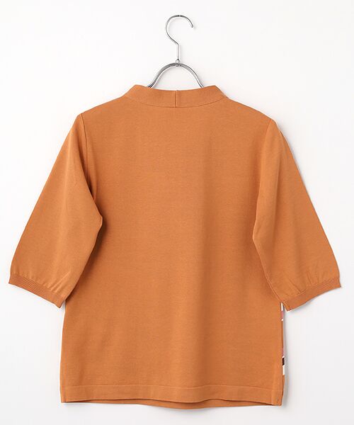 pierre cardin signe / ピエール・カルダン シーニュ ニット・セーター | バイアスボーダープルオーバー | 詳細2