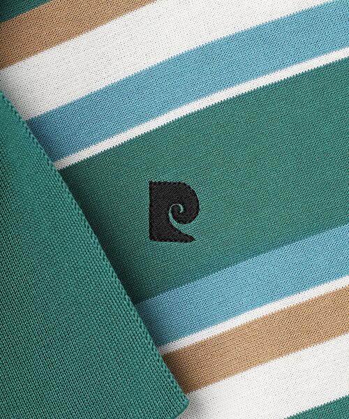 pierre cardin signe / ピエール・カルダン シーニュ ニット・セーター | バイアスボーダープルオーバー | 詳細6