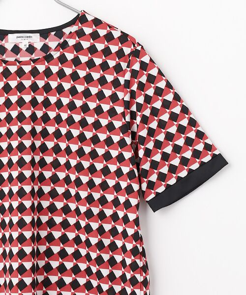 pierre cardin signe / ピエール・カルダン シーニュ カットソー | ブロックチェックカットソー | 詳細2