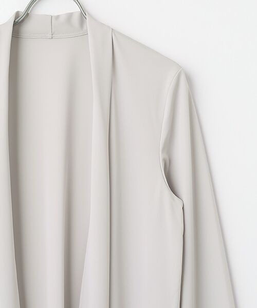 pierre cardin signe / ピエール・カルダン シーニュ カーディガン・ボレロ | 強撚スムーストッパーカーディガン | 詳細3