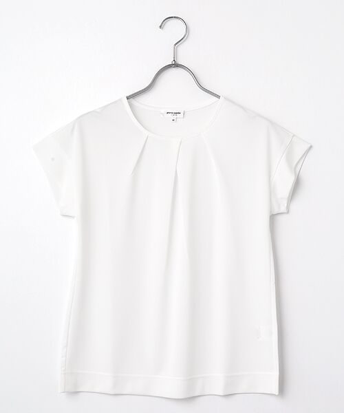 pierre cardin signe / ピエール・カルダン シーニュ カットソー | 強撚スムースカットソー（オフホワイト）