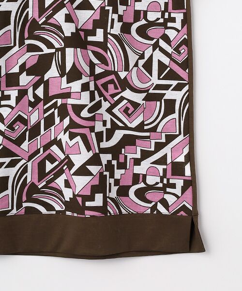 pierre cardin signe / ピエール・カルダン シーニュ カットソー | SZ強撚天竺幾何柄カットソー | 詳細4