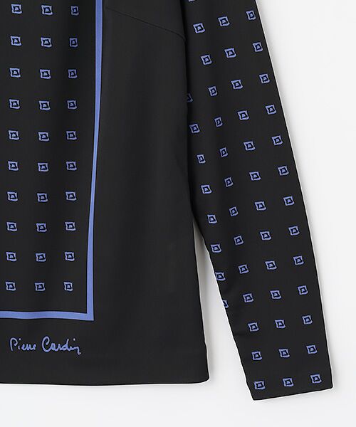 pierre cardin signe / ピエール・カルダン シーニュ カットソー | Abstract rose プリントカットソー | 詳細4