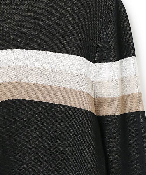 pierre cardin signe / ピエール・カルダン シーニュ ニット・セーター | Gradation borderプルオーバー | 詳細1