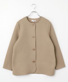pierre cardin signe / ピエール・カルダン シーニュ ノーカラージャケット | インレイジャケット