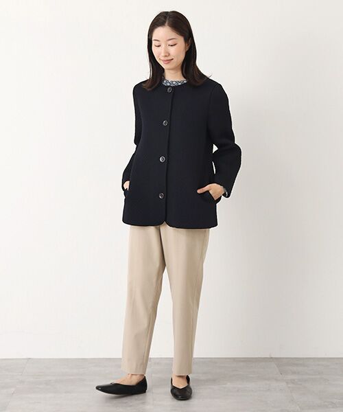 pierre cardin signe / ピエール・カルダン シーニュ ノーカラージャケット | インレイジャケット | 詳細6