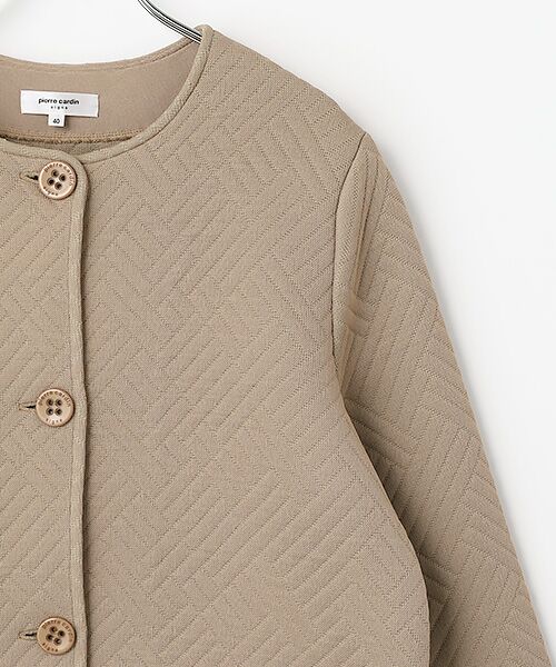pierre cardin signe / ピエール・カルダン シーニュ ノーカラージャケット | インレイジャケット | 詳細4