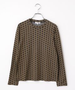 pierre cardin signe / ピエール・カルダン シーニュ カットソー | Square check杢カットソー