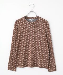 pierre cardin signe / ピエール・カルダン シーニュ カットソー | Square check杢カットソー
