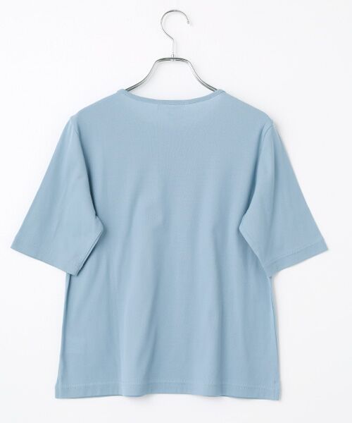 pierre cardin signe / ピエール・カルダン シーニュ Tシャツ | 強撚フライス幾何柄カットソー | 詳細3