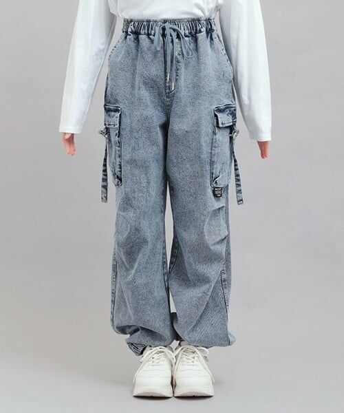 PINK-latte / ピンク ラテ その他パンツ | デニムカーゴパンツ | 詳細1