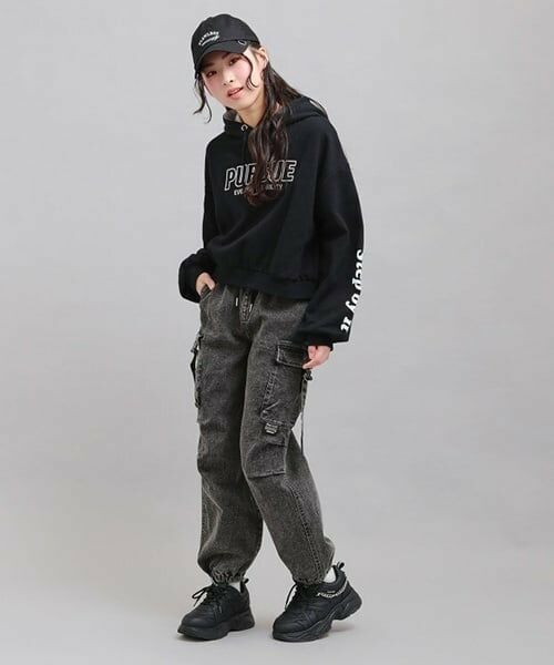 PINK-latte / ピンク ラテ その他パンツ | デニムカーゴパンツ | 詳細11