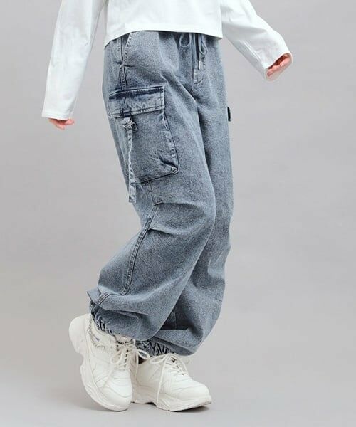 PINK-latte / ピンク ラテ その他パンツ | デニムカーゴパンツ | 詳細13