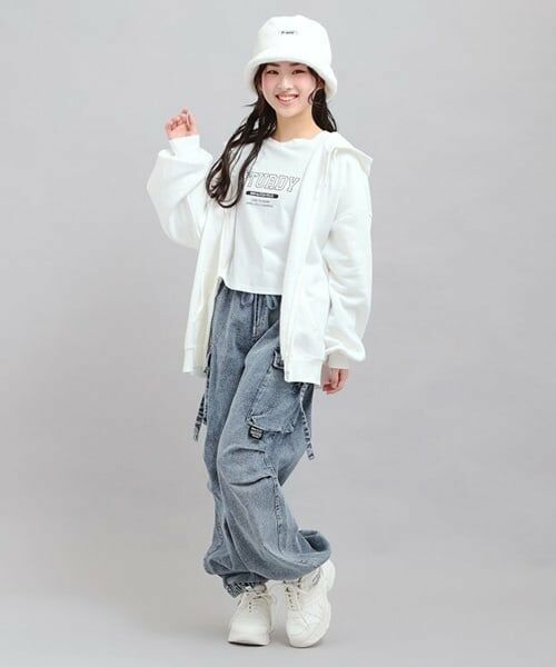 PINK-latte / ピンク ラテ その他パンツ | デニムカーゴパンツ | 詳細14