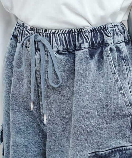 PINK-latte / ピンク ラテ その他パンツ | デニムカーゴパンツ | 詳細4