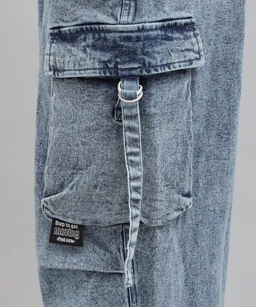 PINK-latte / ピンク ラテ その他パンツ | デニムカーゴパンツ | 詳細6