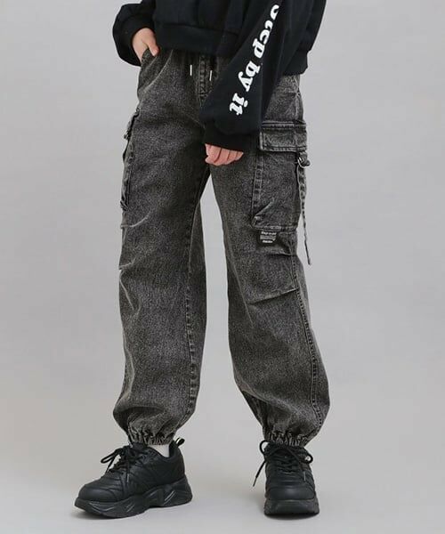 PINK-latte / ピンク ラテ その他パンツ | デニムカーゴパンツ | 詳細9