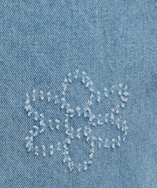 PINK-latte / ピンク ラテ その他パンツ | フラワー柄デニムロングパンツ | 詳細11