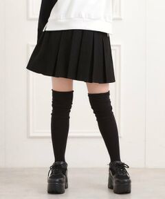 PINK-latte / ピンク ラテ ミニ・ひざ丈スカート | 微起毛プリーツスカート