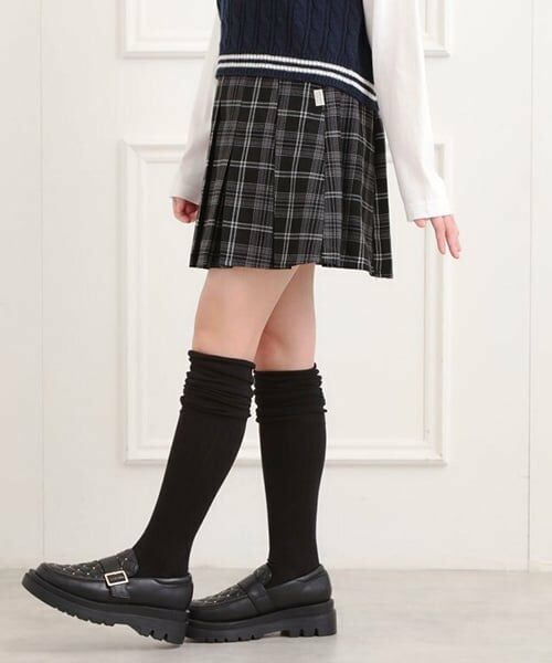 PINK-latte / ピンク ラテ ミニ・ひざ丈スカート | 微起毛プリーツスカート | 詳細16