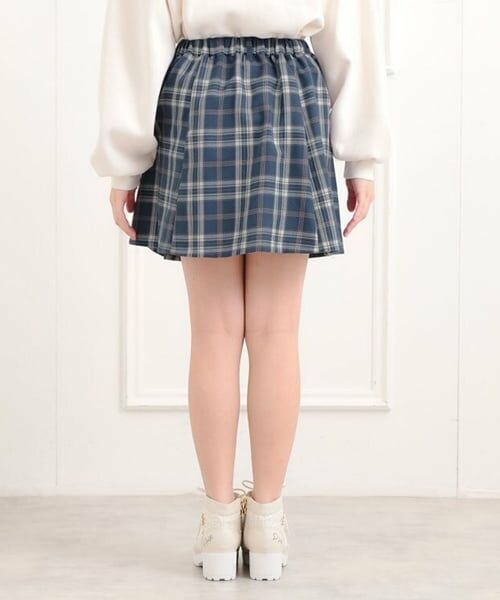 PINK-latte / ピンク ラテ ミニ・ひざ丈スカート | 微起毛プリーツスカート | 詳細3