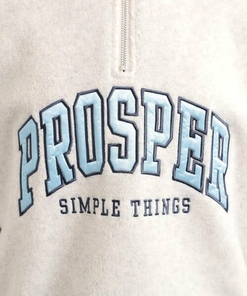 PINK-latte / ピンク ラテ スウェット | ハーフジップフリーストレーナー | 詳細10