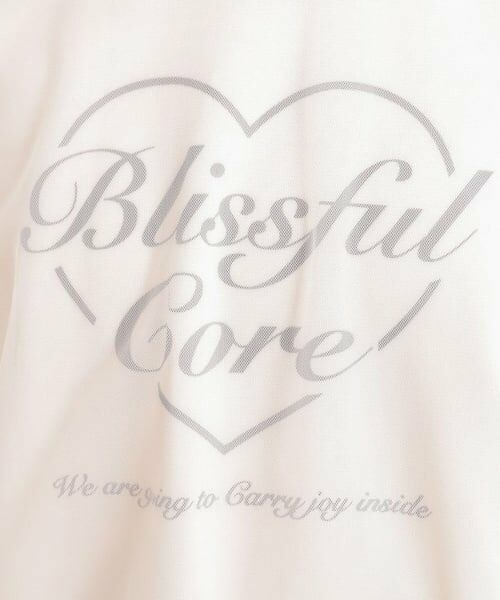 PINK-latte / ピンク ラテ スウェット | チュール重ねミニ裏毛トレーナー | 詳細10