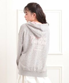 PINK-latte / ピンク ラテ パーカー | バック発泡プリントパーカー