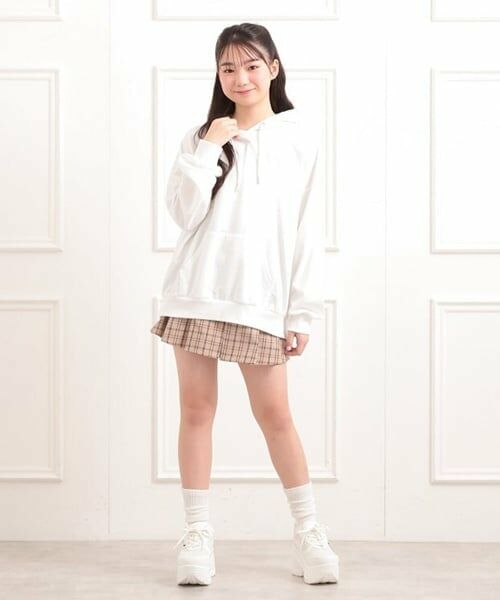 PINK-latte / ピンク ラテ パーカー | バック発泡プリントパーカー | 詳細11