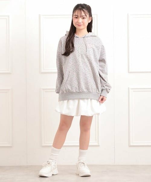 PINK-latte / ピンク ラテ パーカー | バック発泡プリントパーカー | 詳細22