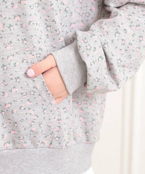 PINK-latte / ピンク ラテ パーカー | バック発泡プリントパーカー | 詳細6