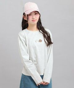 PINK-latte / ピンク ラテ Tシャツ | プチプラワンちゃんサガラロンT