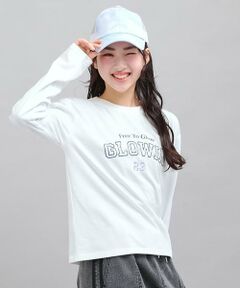 PINK-latte / ピンク ラテ Tシャツ | プチプラカレッジロゴT