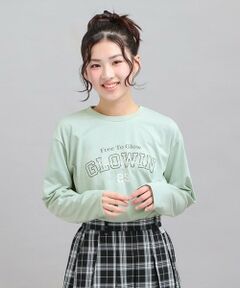 PINK-latte / ピンク ラテ Tシャツ | プチプラカレッジロゴT