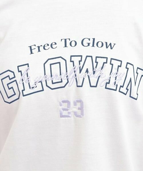 PINK-latte / ピンク ラテ Tシャツ | プチプラカレッジロゴT | 詳細10