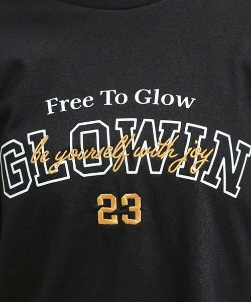 PINK-latte / ピンク ラテ Tシャツ | プチプラカレッジロゴT | 詳細18