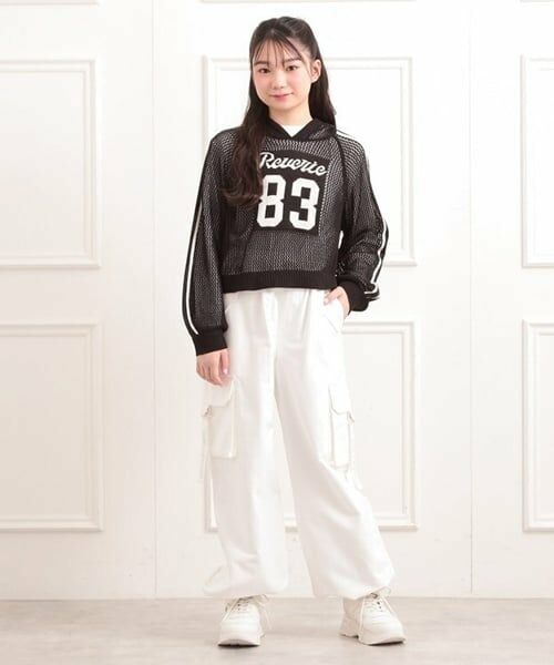 PINK-latte / ピンク ラテ パーカー | 【セットアイテム】メッシュニットパーカー＋ロンT | 詳細22