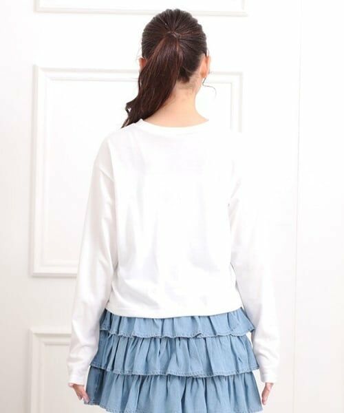 PINK-latte / ピンク ラテ シャツ・ブラウス | 【セットアイテム】短丈デニムシャツ＋ロンT | 詳細10