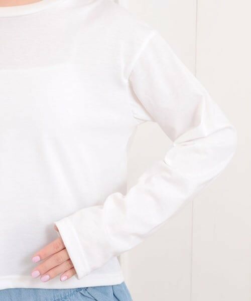 PINK-latte / ピンク ラテ シャツ・ブラウス | 【セットアイテム】短丈デニムシャツ＋ロンT | 詳細12