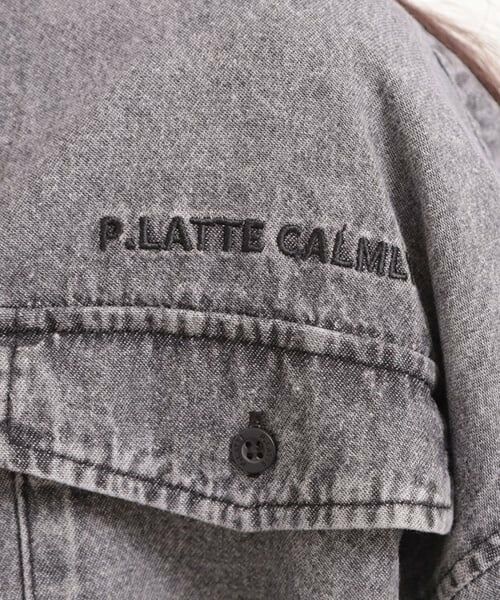 PINK-latte / ピンク ラテ シャツ・ブラウス | 【セットアイテム】短丈デニムシャツ＋ロンT | 詳細18