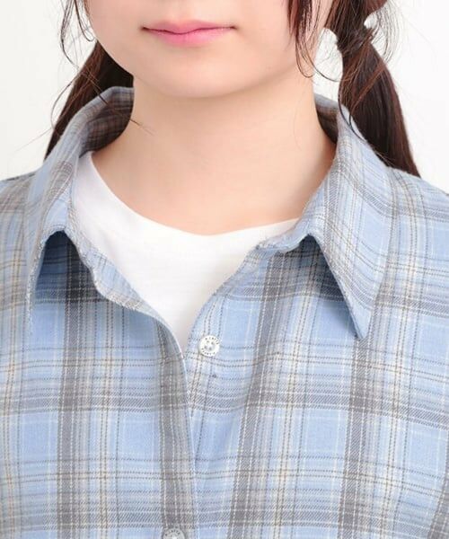 PINK-latte / ピンク ラテ シャツ・ブラウス | 【セットアイテム】起毛チェックシャツ＋ロンT | 詳細4