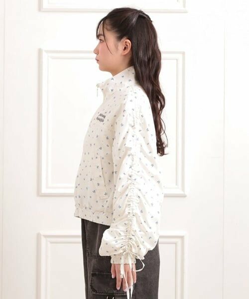 PINK-latte / ピンク ラテ ブルゾン | 袖ドロストブルゾン | 詳細2