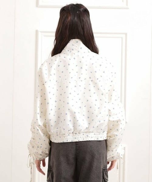 PINK-latte / ピンク ラテ ブルゾン | 袖ドロストブルゾン | 詳細3