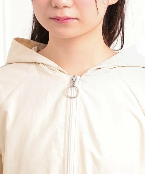 PINK-latte / ピンク ラテ ブルゾン | ロゴラインナイロンパーカーブルゾン | 詳細4